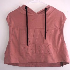 Pink Ivy Park Athletic Crop Top